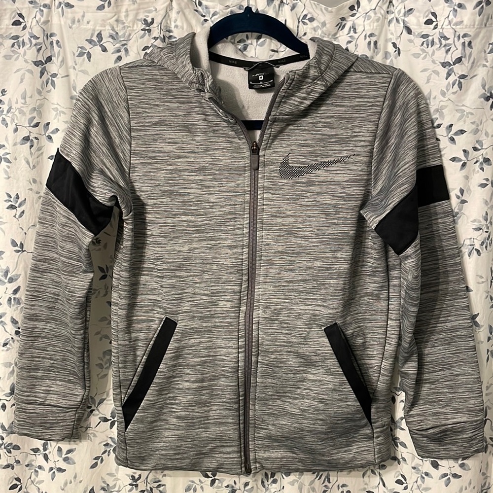 Nike Boys Dri-Fit Therma Fleece Full Zip Hoodie Size M